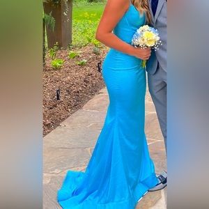 Light Blue Prom Dress